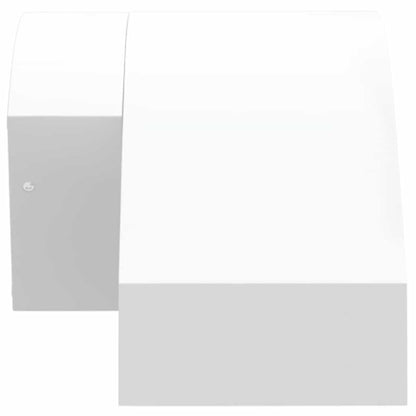 vidaXL Outdoor LED Wall Light with Sensor White Die-cast Aluminium - 52977