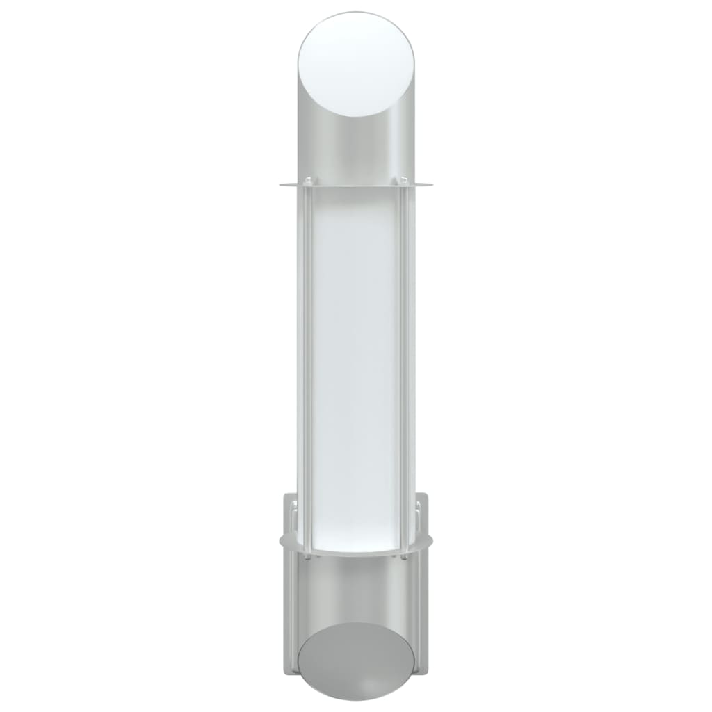 vidaXL Outdoor Wall Light Silver Stainless Steel - 53020