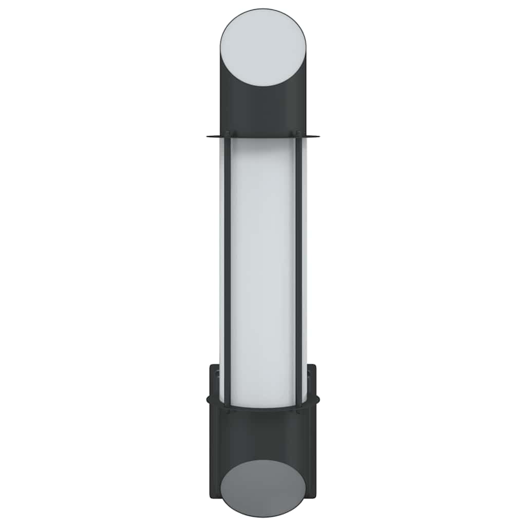 vidaXL Outdoor Wall Light Black Stainless Steel - 53028