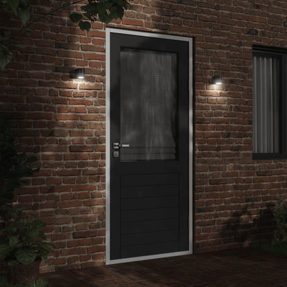 vidaXL Outdoor Wall Light Black Die-cast Aluminium - 11780