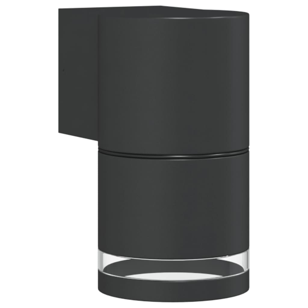 vidaXL Outdoor Wall Light Black Die-cast Aluminium - 11773