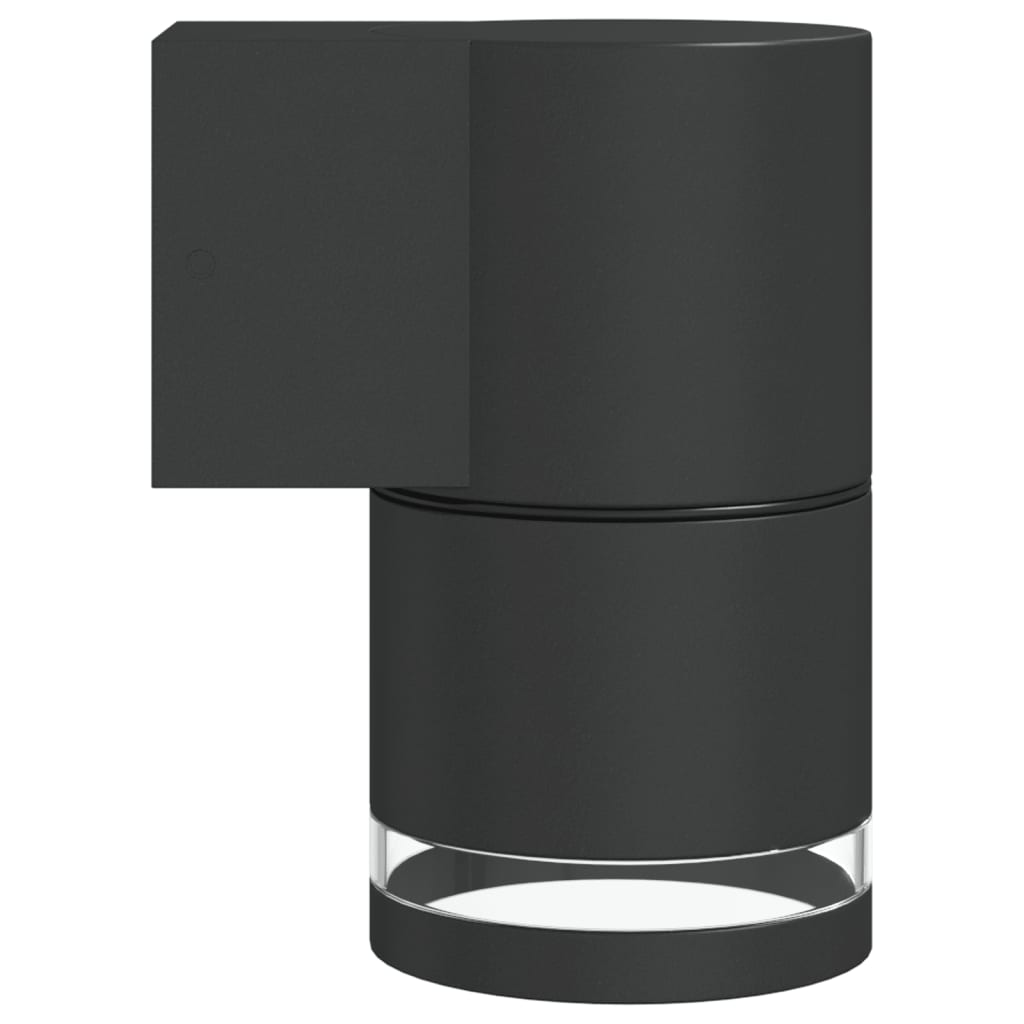 vidaXL Outdoor Wall Light Black Die-cast Aluminium - 11773