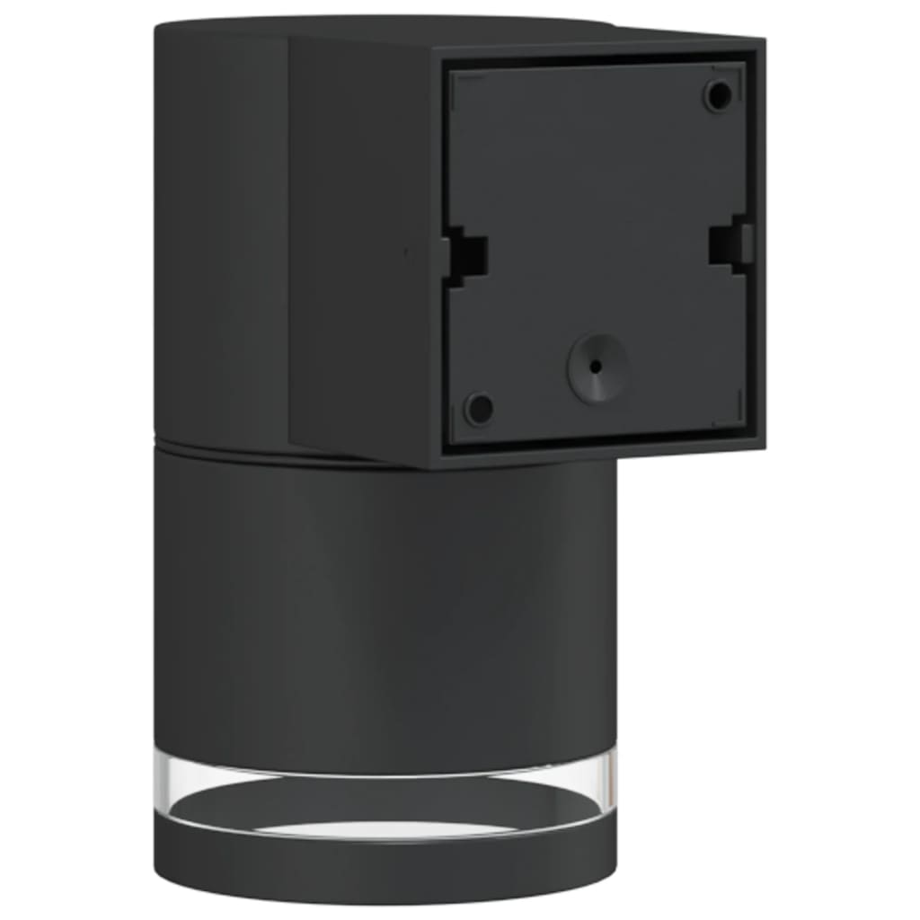 vidaXL Outdoor Wall Light Black Die-cast Aluminium - 11773
