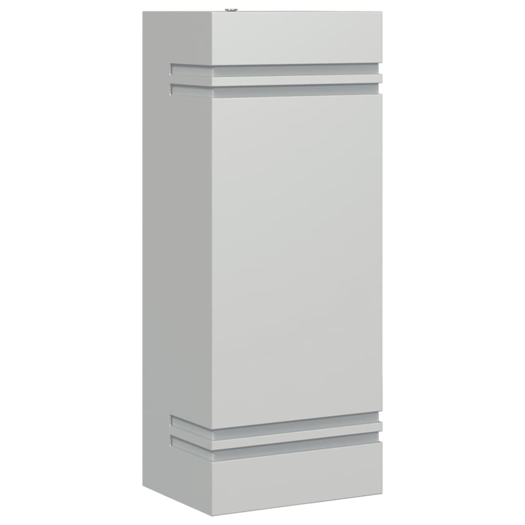 vidaXL Outdoor Wall Light Silver Stainless Steel - 11771