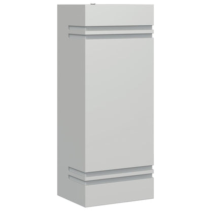 vidaXL Outdoor Wall Light Silver Stainless Steel - 11771
