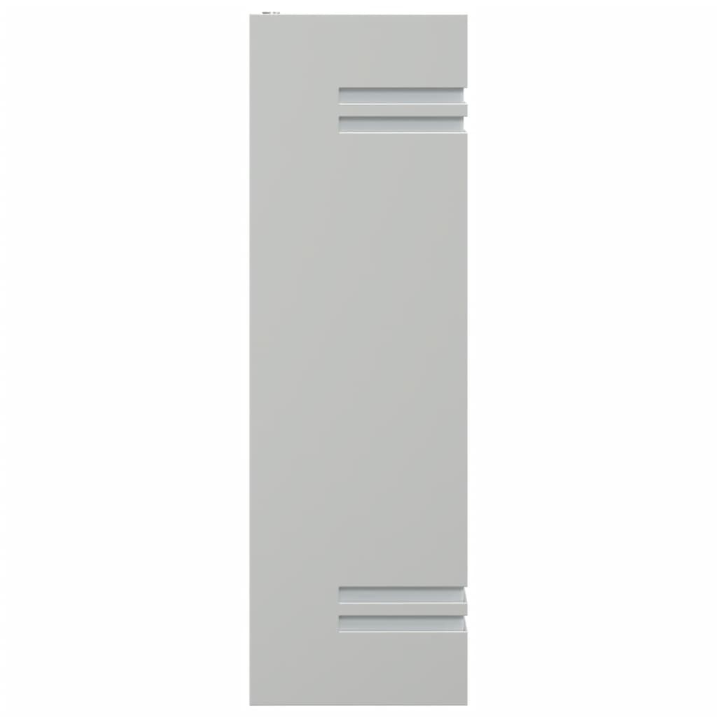 vidaXL Outdoor Wall Light Silver Stainless Steel - 11771