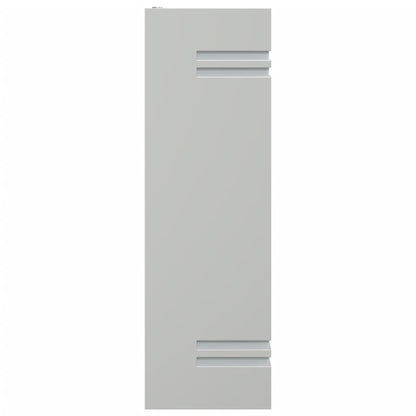 vidaXL Outdoor Wall Light Silver Stainless Steel - 11771