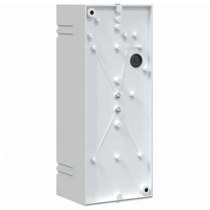vidaXL Outdoor Wall Light Silver Stainless Steel - 11771