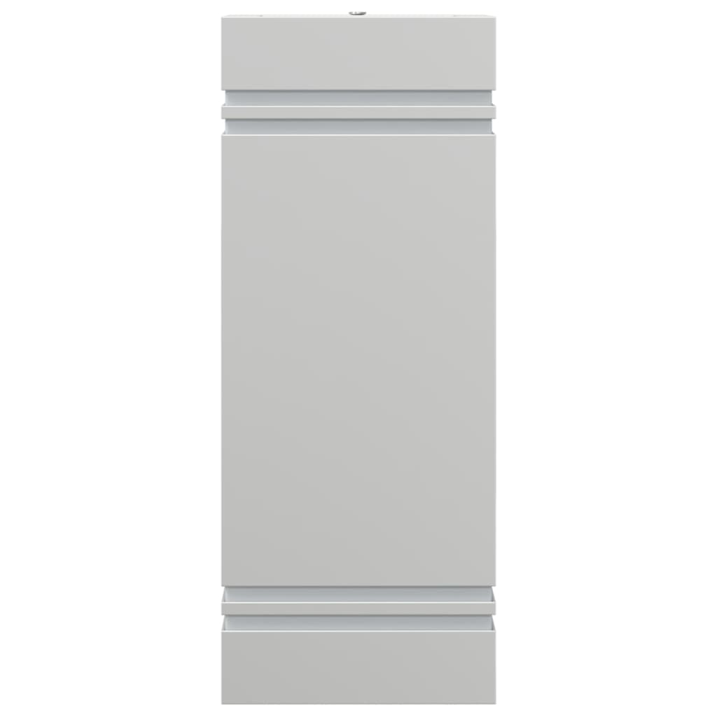 vidaXL Outdoor Wall Lights 2pcs Silver Stainless Steel - 11758