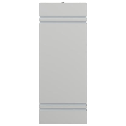 vidaXL Outdoor Wall Lights 2pcs Silver Stainless Steel - 11758