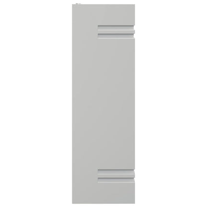 vidaXL Outdoor Wall Lights 2pcs Silver Stainless Steel - 11758