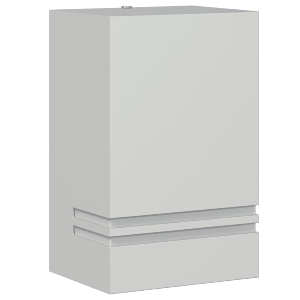vidaXL Outdoor Wall Light Silver Stainless Steel - 11819