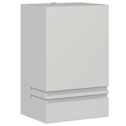 vidaXL Outdoor Wall Light Silver Stainless Steel - 11819