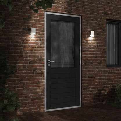vidaXL Outdoor Wall Light Silver Stainless Steel - 11819