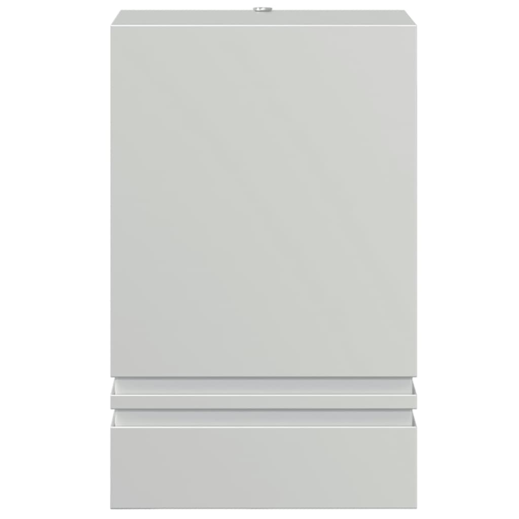 vidaXL Outdoor Wall Light Silver Stainless Steel - 11819
