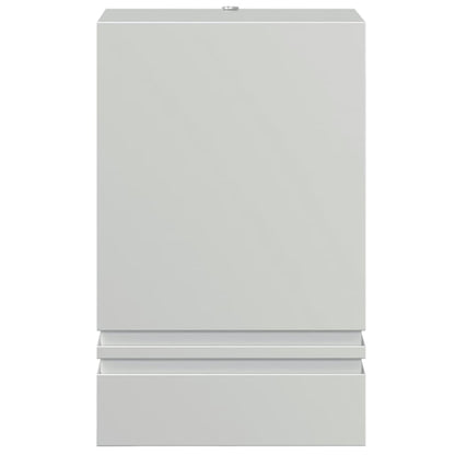 vidaXL Outdoor Wall Light Silver Stainless Steel - 11819