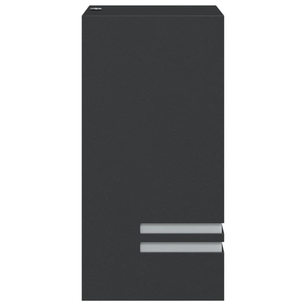 vidaXL Outdoor Wall Lights 2pcs Black Stainless Steel - 11818