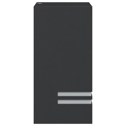vidaXL Outdoor Wall Lights 2pcs Black Stainless Steel - 11818