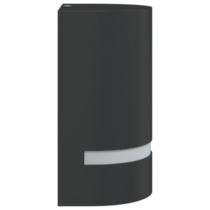 vidaXL Outdoor Wall Light Black Die-cast Aluminium - 80 x 100 x 150 mm