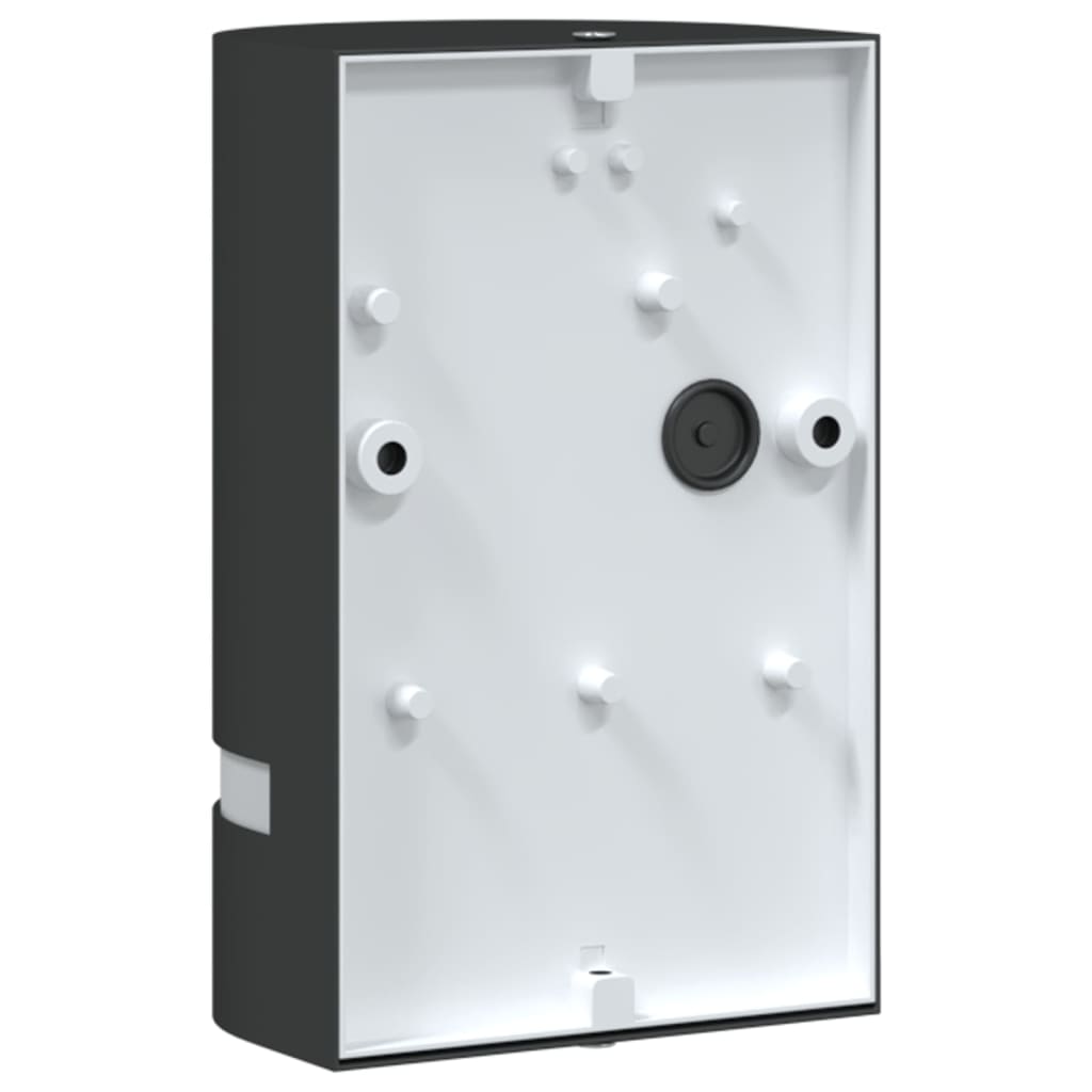 vidaXL Outdoor Wall Light Black Die-cast Aluminium - 80 x 100 x 150 mm