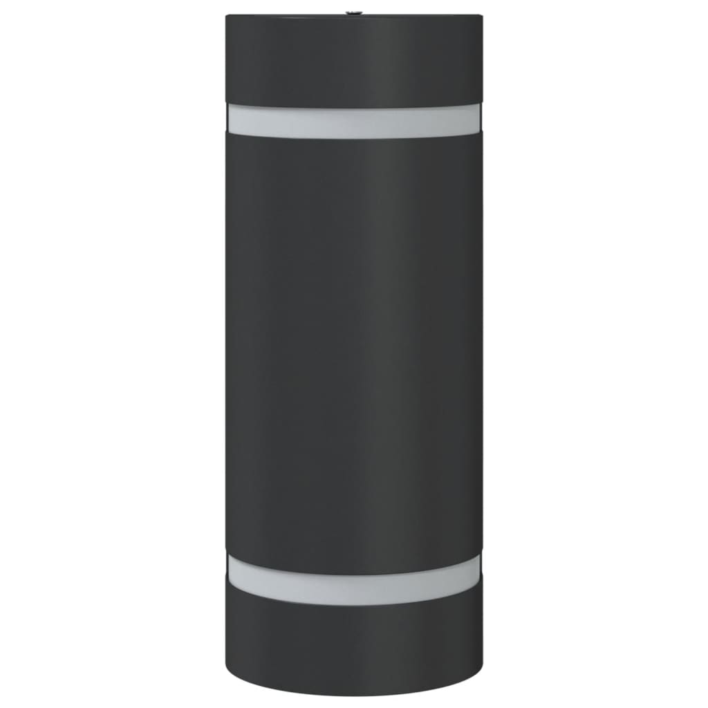 vidaXL Outdoor Wall Light Black Die-cast Aluminium - 80 x 100 x 240 mm