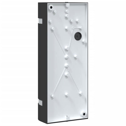 vidaXL Outdoor Wall Light Black Die-cast Aluminium - 80 x 100 x 240 mm