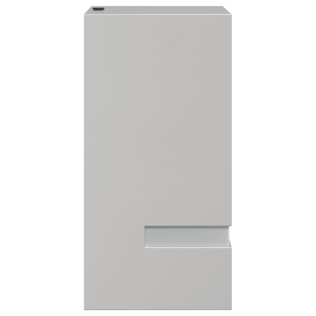 vidaXL Outdoor Wall Light Silver Stainless Steel - 9.5 x 7.5 x 15 cm