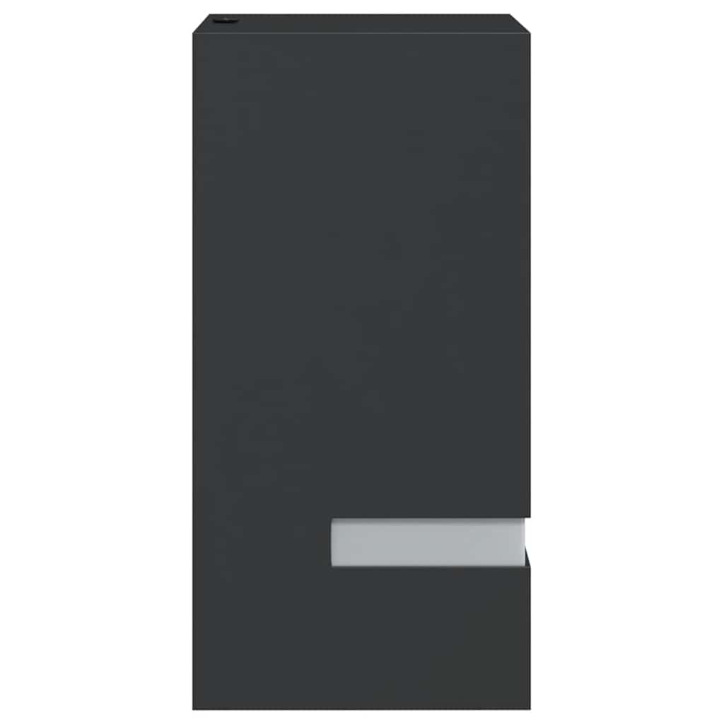vidaXL Outdoor Wall Light Black Stainless Steel - 9.5 x 7.5 x 15 cm