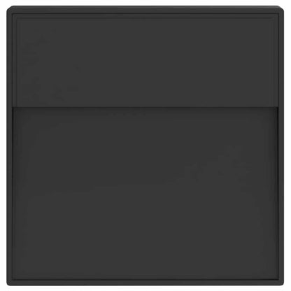 vidaXL Outdoor LED Wall Light Black Die-cast Aluminium - 53051