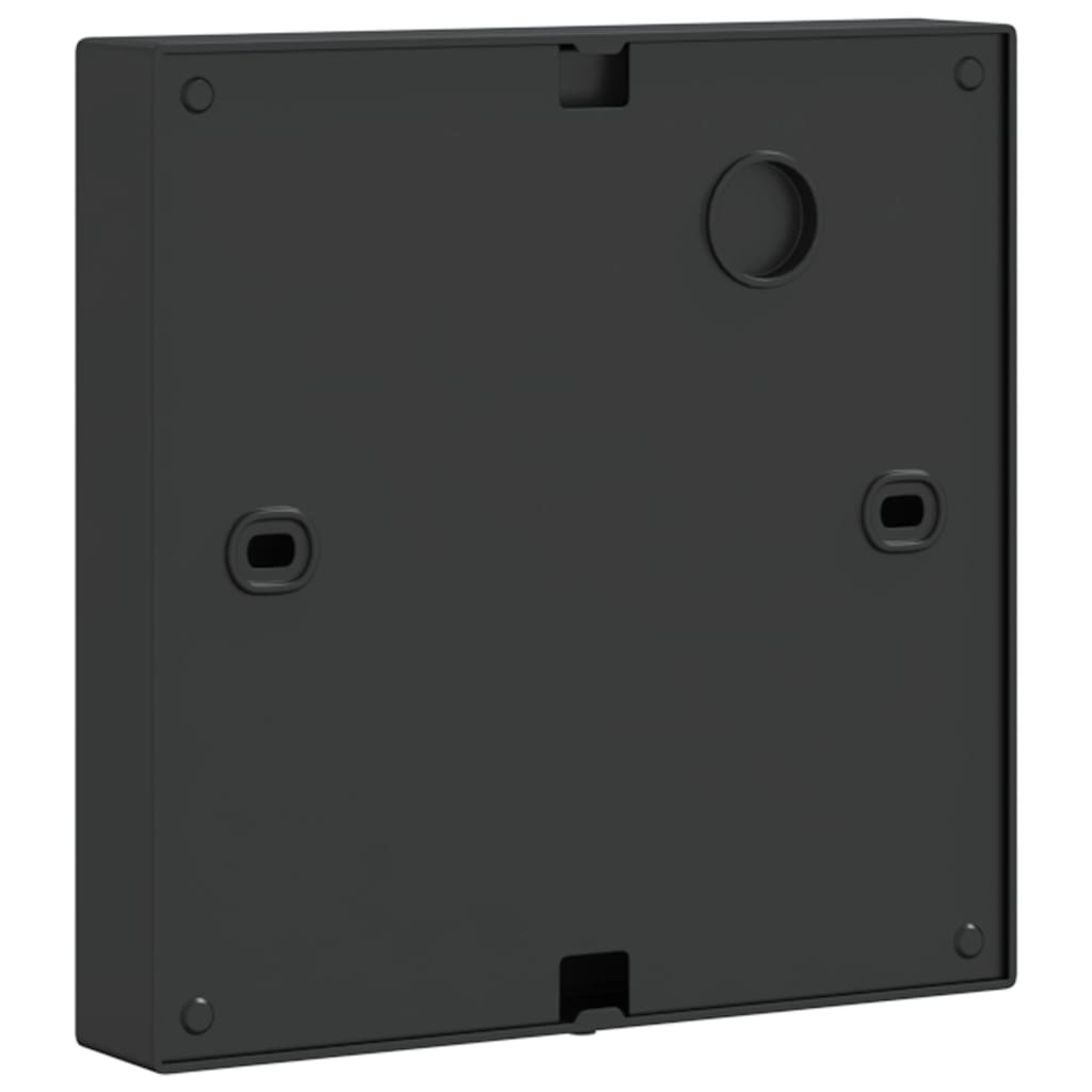 vidaXL Outdoor LED Wall Light Black Die-cast Aluminium - 53051