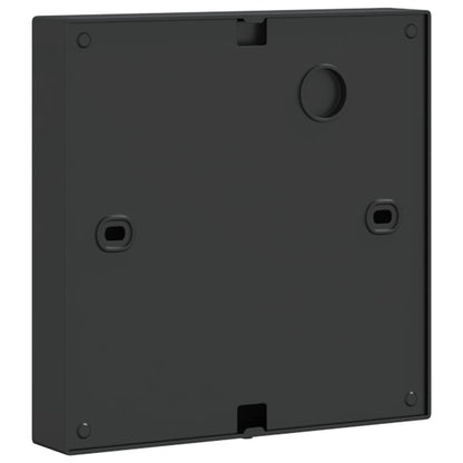 vidaXL Outdoor LED Wall Light Black Die-cast Aluminium - 53051