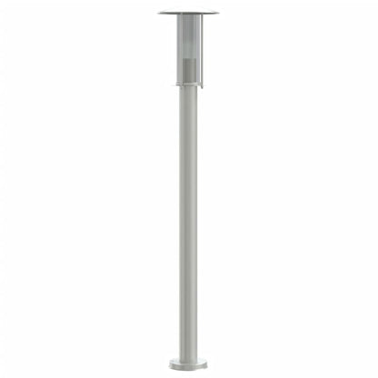 vidaXL Outdoor Floor Lamp Silver 100 cm Stainless Steel