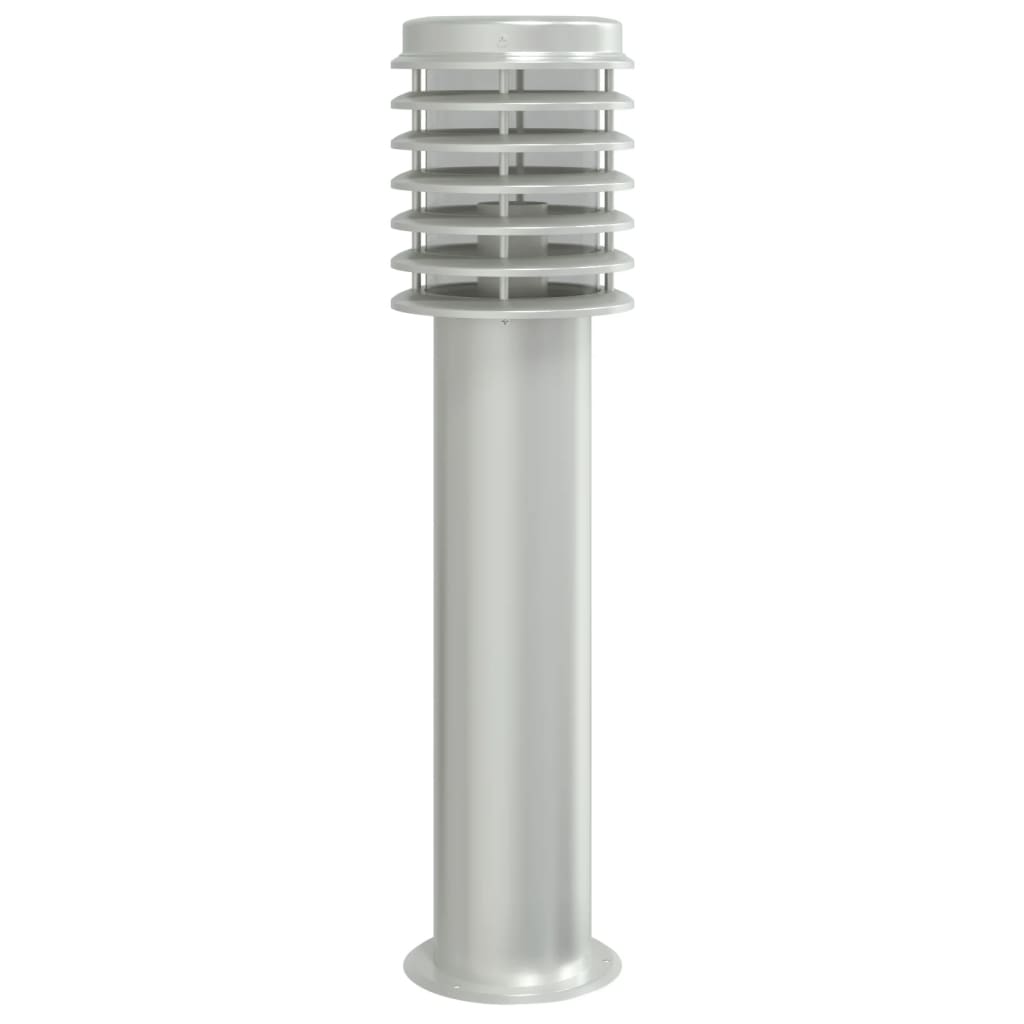 vidaXL Outdoor Floor Lamps 3pcs Silver 60 cm Stainless Steel - 53105