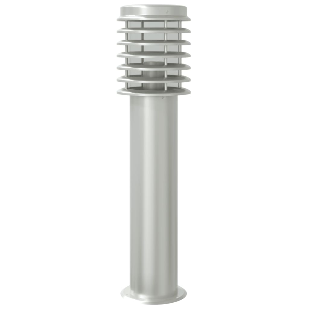 vidaXL Outdoor Floor Lamps 3pcs Silver 60 cm Stainless Steel - 53105