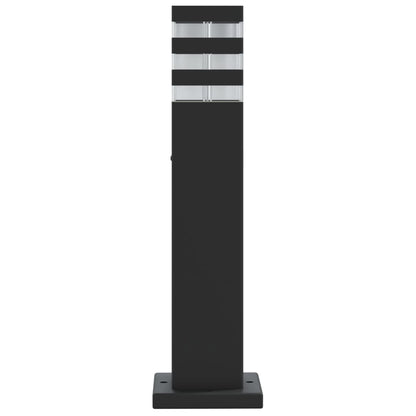vidaXL Outdoor Floor Lamps 3pcs Black 50 cm Aluminium