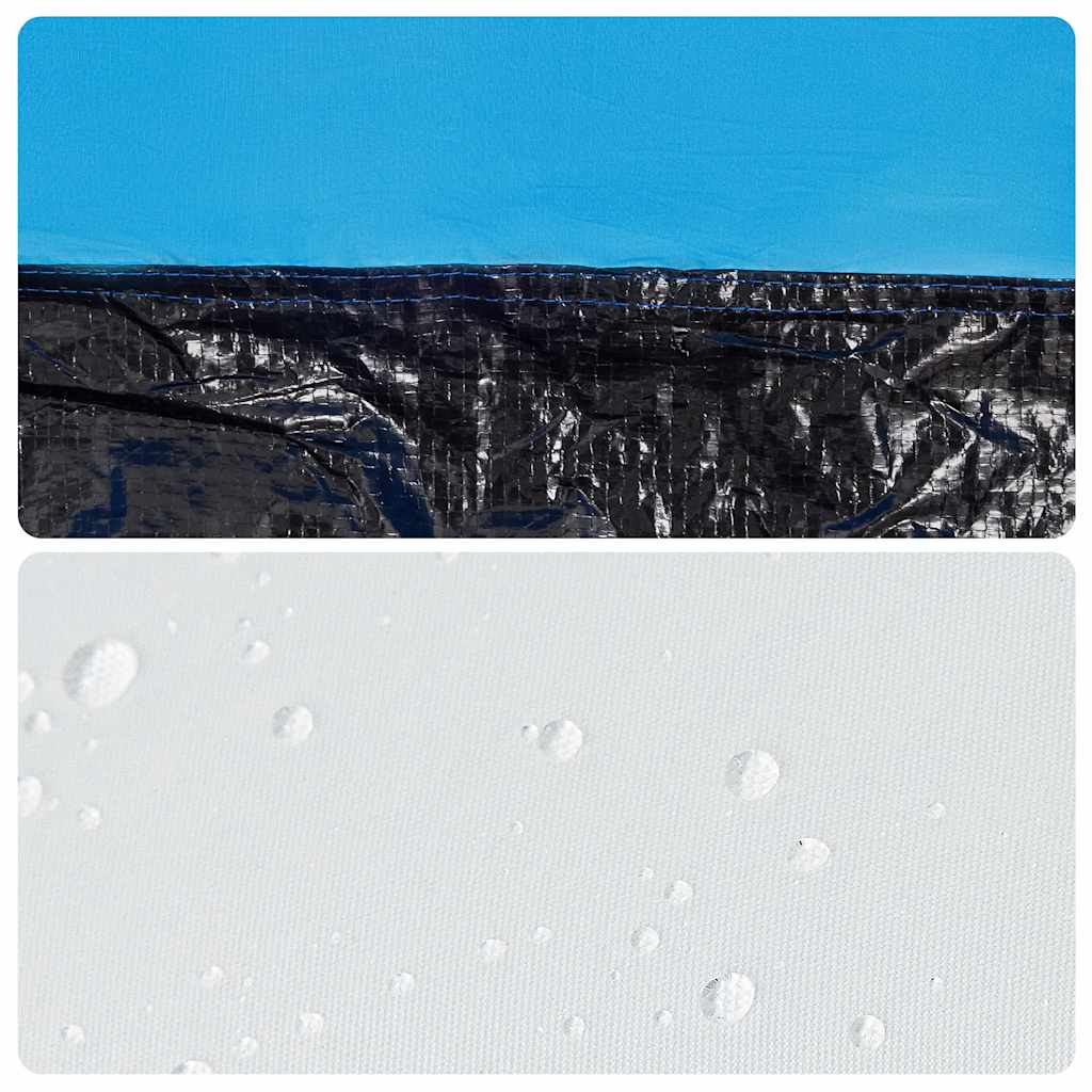 vidaXL Beach Tent 2-Person Azure Blue Quick Release Waterproof