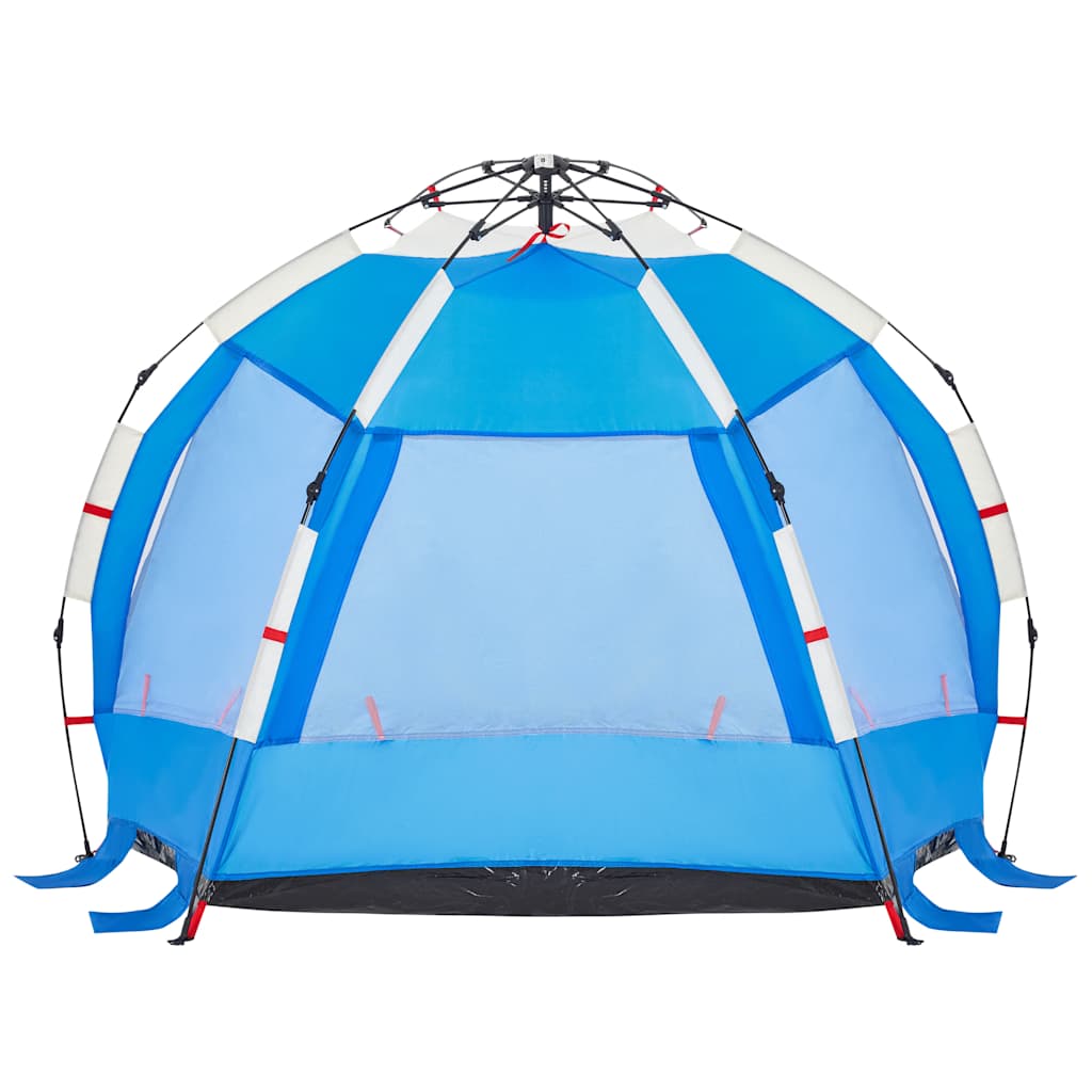 vidaXL Beach Tent 2-Person Azure Blue Quick Release Waterproof