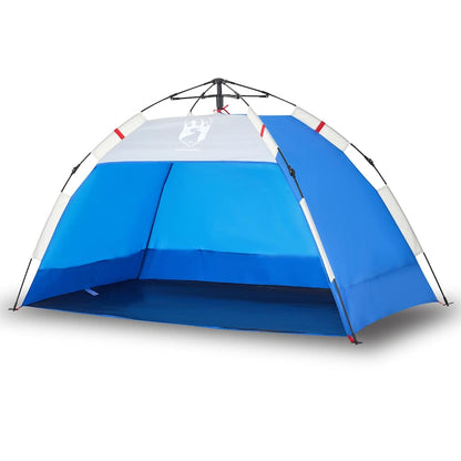 vidaXL Beach Tent 2-Person Azure Blue Quick Release Waterproof - 36484