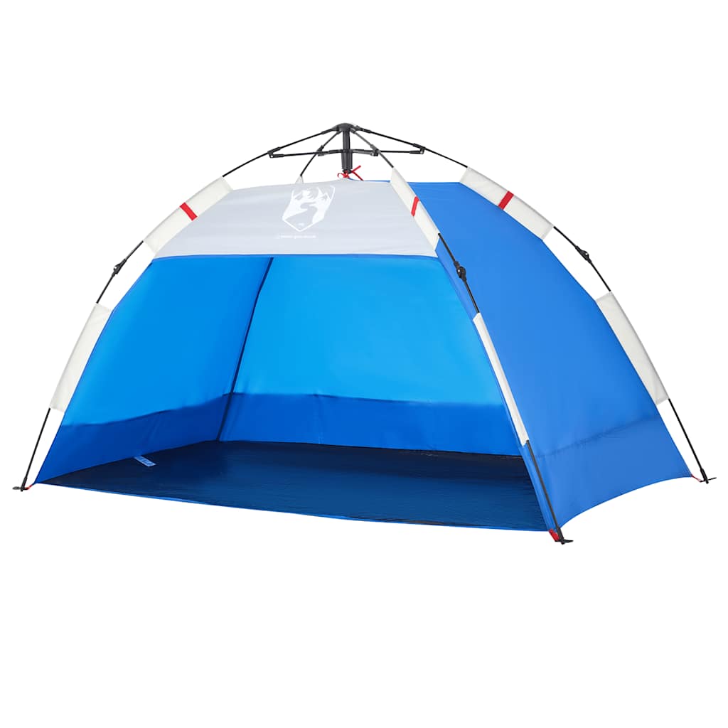 vidaXL Beach Tent 2-Person Azure Blue Quick Release Waterproof - 36484