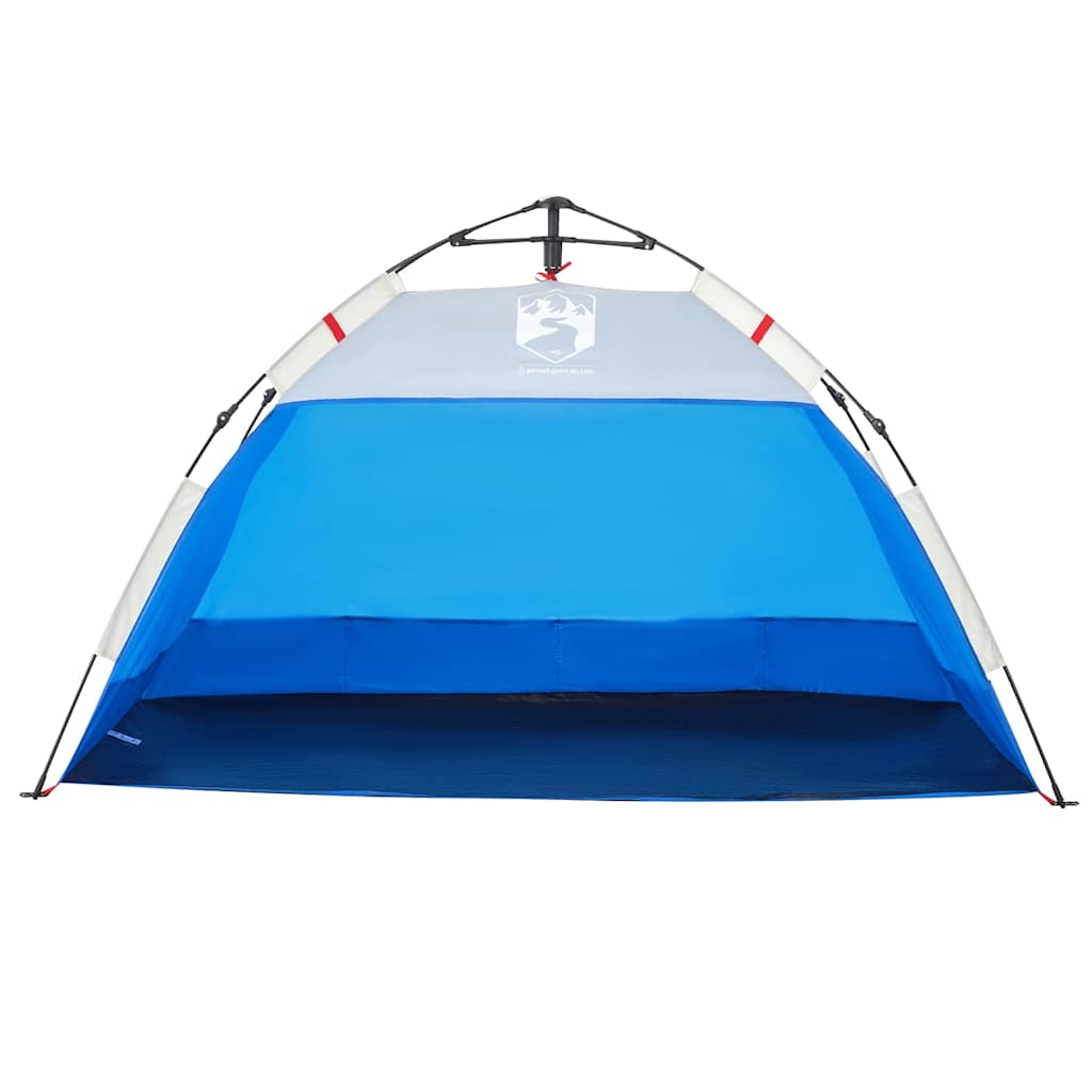 vidaXL Beach Tent 2-Person Azure Blue Quick Release Waterproof - 36484