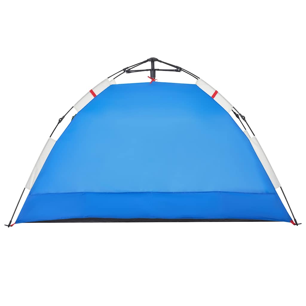 vidaXL Beach Tent 2-Person Azure Blue Quick Release Waterproof - 36484