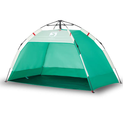 vidaXL Beach Tent 2-Person Sea Green Quick Release Waterproof - 36493