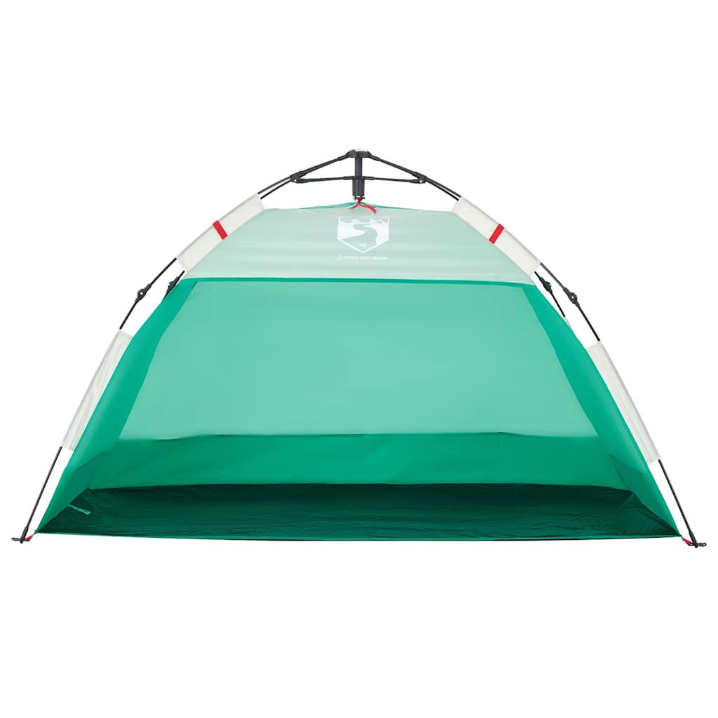 vidaXL Beach Tent 2-Person Sea Green Quick Release Waterproof - 36493