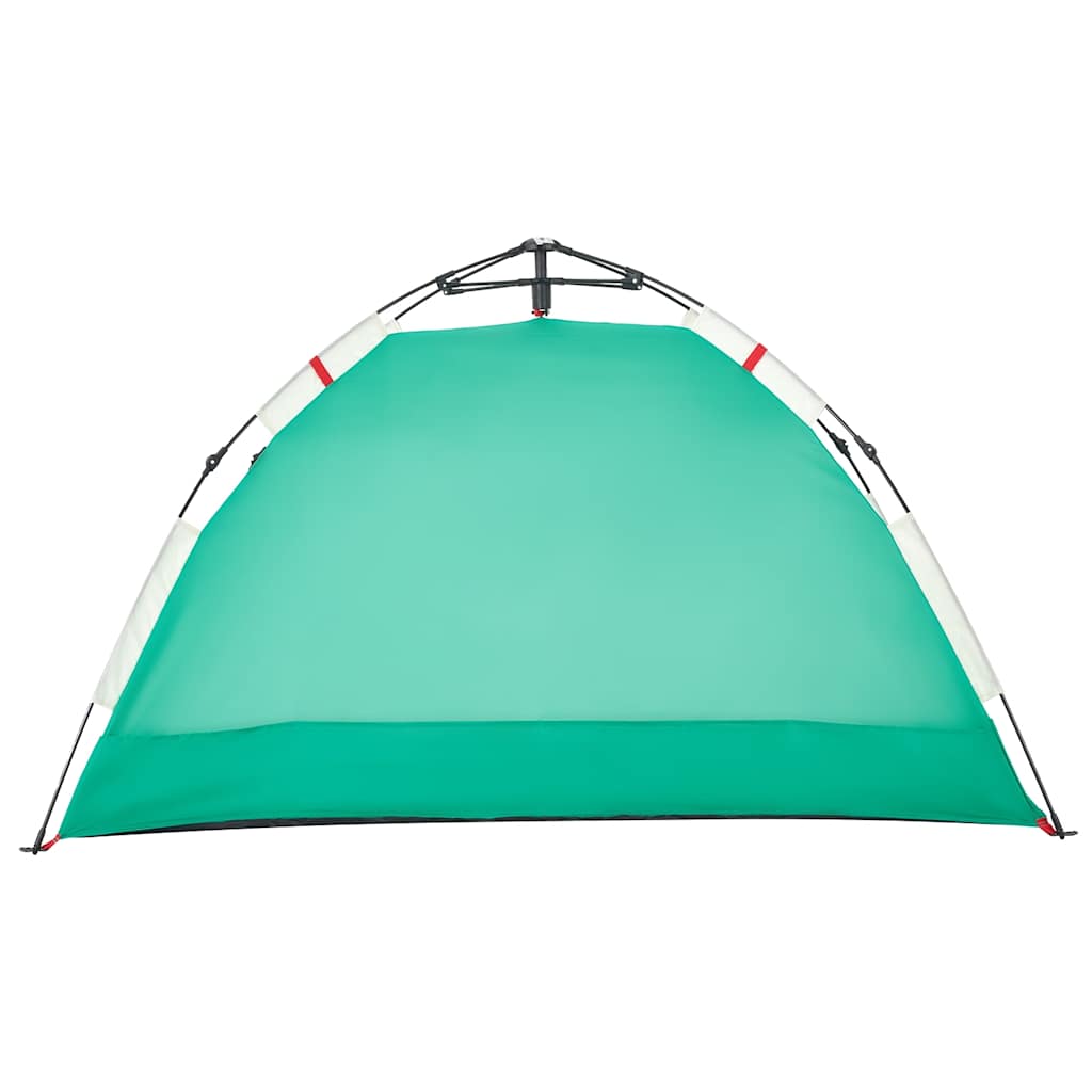 vidaXL Beach Tent 2-Person Sea Green Quick Release Waterproof - 36493