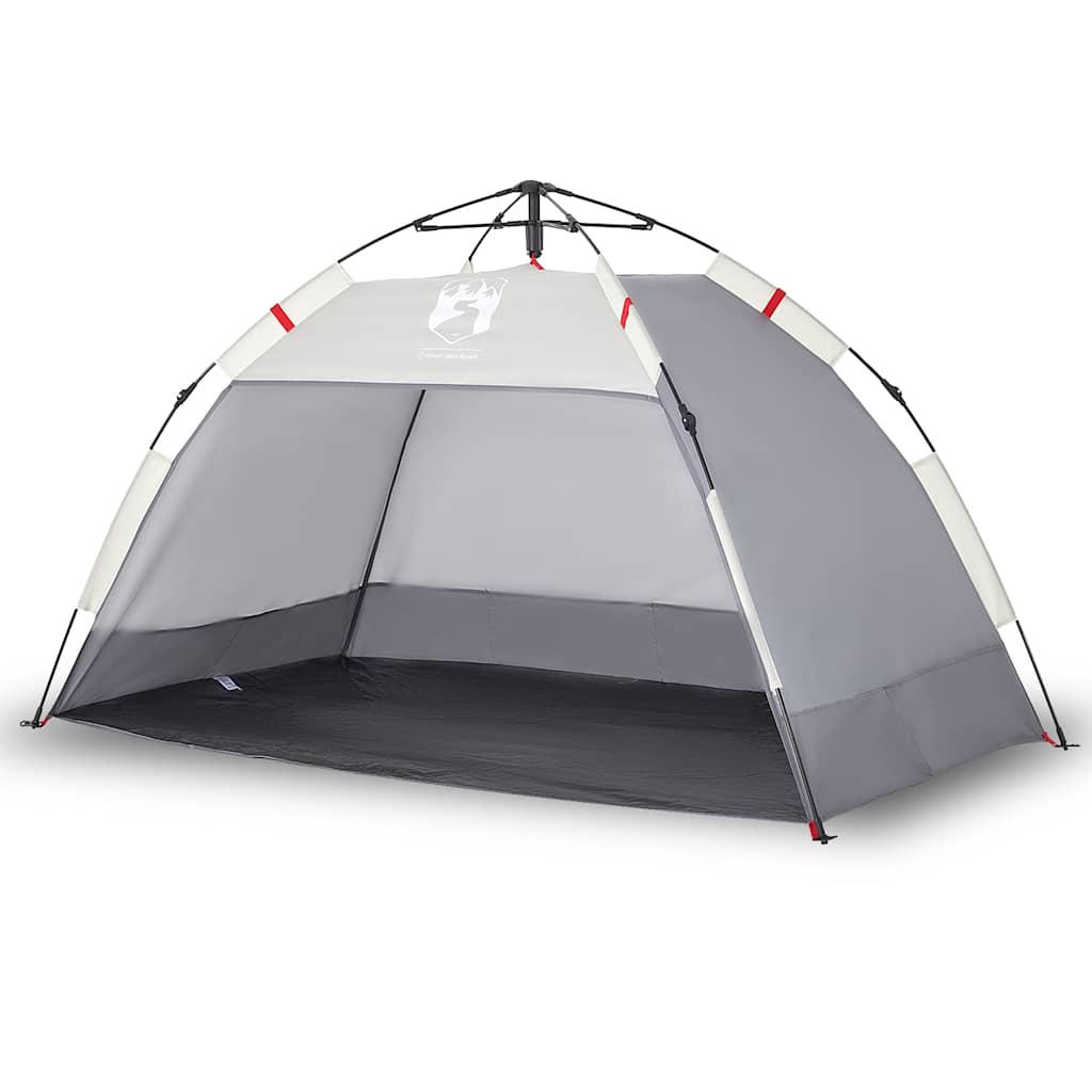 vidaXL Beach Tent 2-Person Grey Quick Release Waterproof - 36496