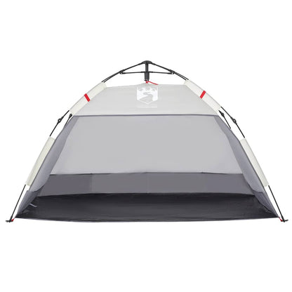 vidaXL Beach Tent 2-Person Grey Quick Release Waterproof - 36496