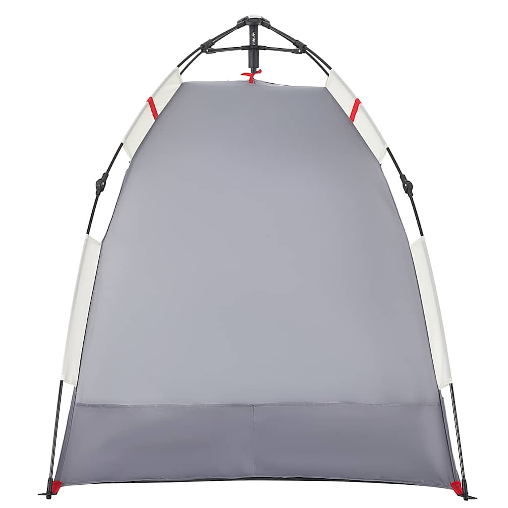 vidaXL Beach Tent 2-Person Grey Quick Release Waterproof - 36496