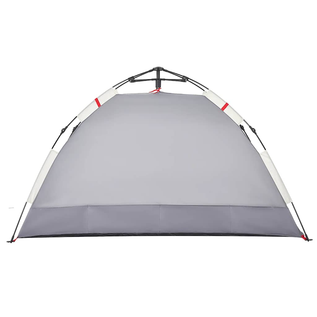 vidaXL Beach Tent 2-Person Grey Quick Release Waterproof - 36496