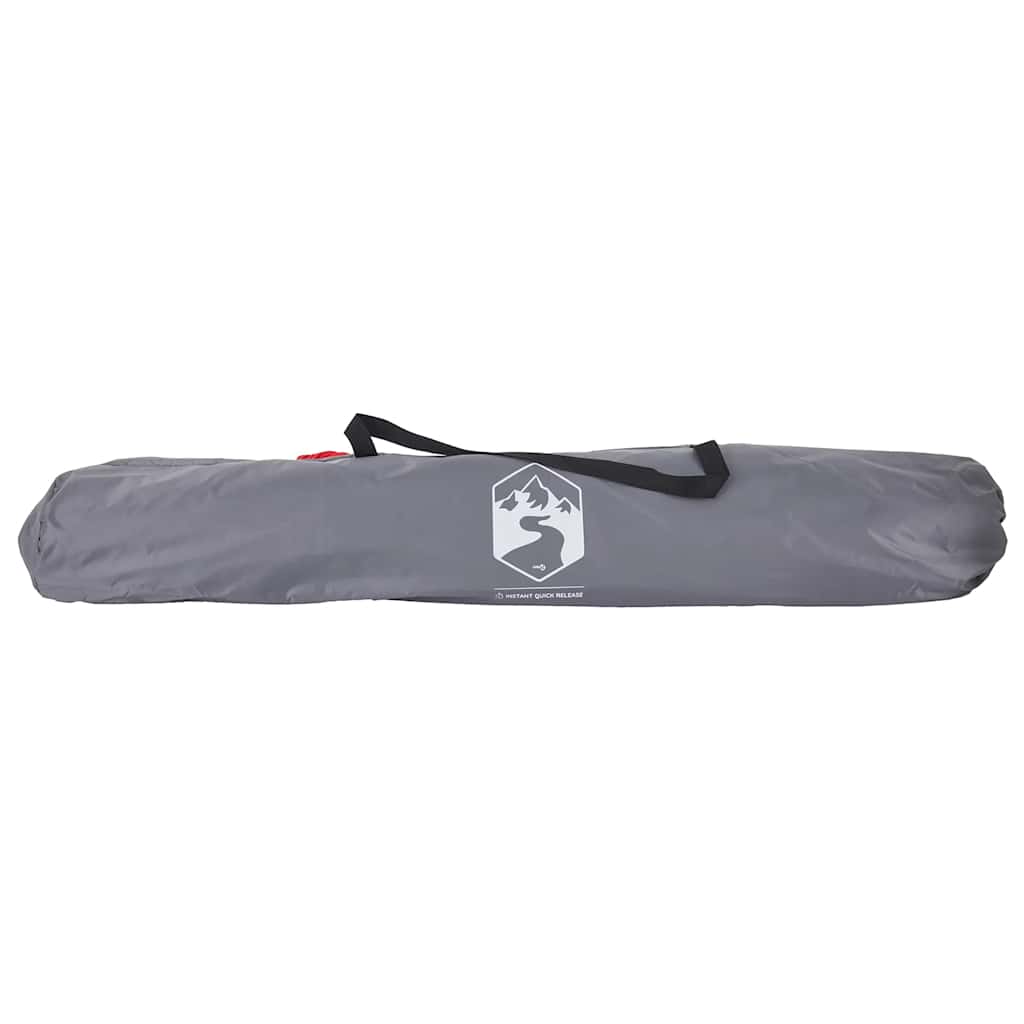 vidaXL Beach Tent 2-Person Grey Quick Release Waterproof - 36496