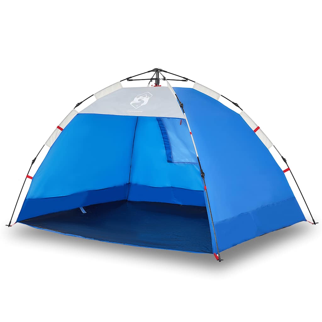 vidaXL Beach Tent 2-Person Azure Blue Quick Release Waterproof - 36501